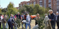 В сквере имени Саввы Золотухи прошла экологическая акция «Память поколений» - Regions.Ru